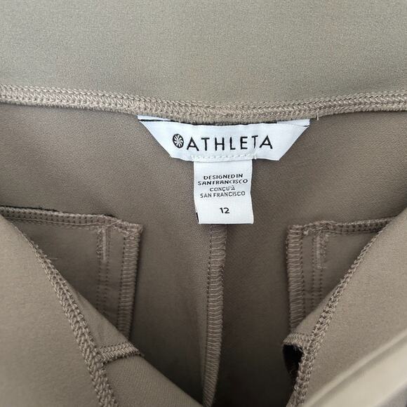 Athleta Women’s Endless High Rise Pant - Aspen Olive Size 12 NWT - Picture 3 of 4